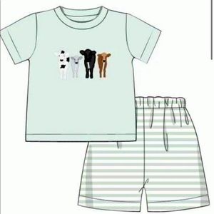 18 Month Busy Bee Smocks Cow Set